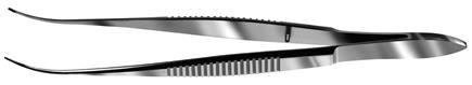 Product image for Bracken Curved Iris Forceps