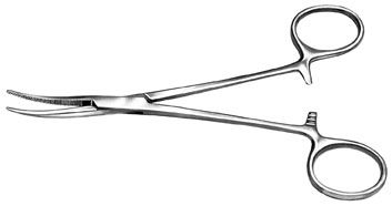 Product image for Crile Hemostatic Forceps Curved