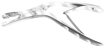 Wright-Rubin Septum Morselizer Forceps Angled