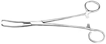 Allis-Coakley Tonsil Forceps 4mm Curved