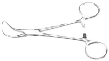 Product image for Backhaus Towel Forceps No Stops
