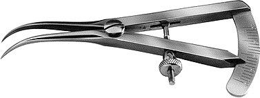 Castroviejo Marking Caliper Curved