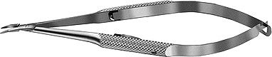 Product image for Barraquer Needle Holder 9mm Curved Delicate Locking