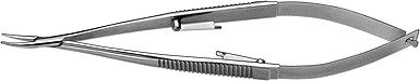 Product image for Castroviejo Needle Holder 11mm Curved Medium Locking