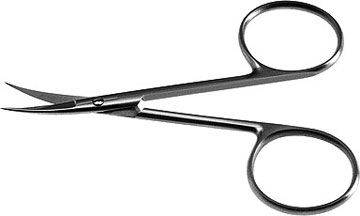 STORZ Iris Scissors 28mm Pointed Curved