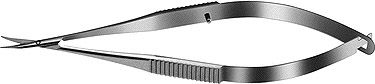 Product image for Westcott Tenotomy Scissors Curved Right