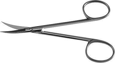 STORZ Eye Scissors Curved Sharp Tips
