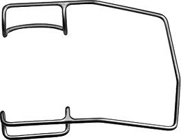 Barraquer Eye Speculum Wire Blade Heavy
