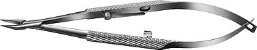 Needle Holder 9mm Curved Fine Locking