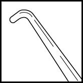 Product image for Sinskey Hook II Round Handle Titanium