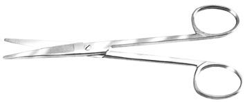 Brown Dissecting Scissors