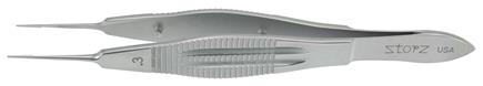 S.S. Castroviejo Suturing Forceps – 0.3 Mm 1x2 Teeth, Atraumatic Tip – Ophthalmology Surgical Instrument – Made In Pakistan