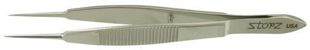 Jeweler Type Forceps Serrated Handle