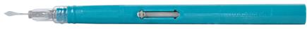 LaserEdge Plus® Clear Corneal Knife - 2.85mm Angled, Double Bevel, Guarded Handle