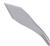 LaserEdge Plus® Clear Corneal Knife - 2.85mm Angled, Double Bevel, Guarded Handle - LP7528G